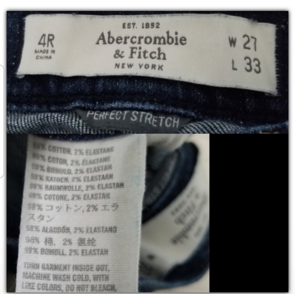 Abercrombie & Fitch 4R - Picture 3 of 3